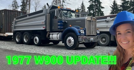 1977 Kenworth W900 Dump Truck Update!!!