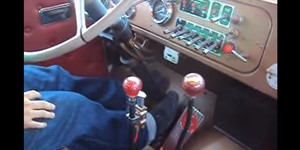 1961 Kenworth rat rod twin stick shifting and jakes