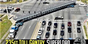 Toll Gantry Superload - Buchanan Hauling & Rigging
