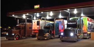 Peterbilt Trucks Night Show - Trucks in USA