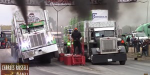 American Truck Drag Racing Compilation