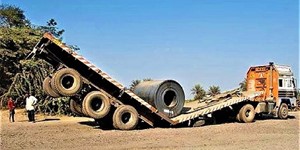 Dangerous Fastest Heavy Equipment Semi Truck Operator Fails Extreme Truck Heavy Machines Driving Skill
