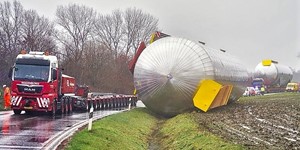 Heavy Haulage of Giant Tank Gone Wrong