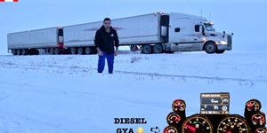 What PROBLEM a Canadian Truck Driver Face In PETERBILT | Winnipeg To Calgary