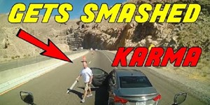 BEST OF SEMI TRUCKS ROAD RAGE Road Rage Brake Check Car Crash Instant Karma Karens USA 2021