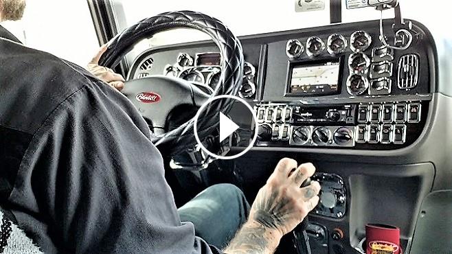 Shifting Gears in my Peterbilt 389 18 Speed